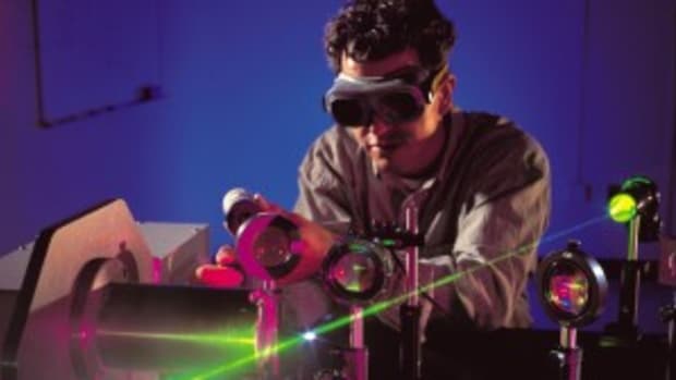 Wanna go to grad school?... This is the focus you need. (Plus, pictures with lasers are always cool.)