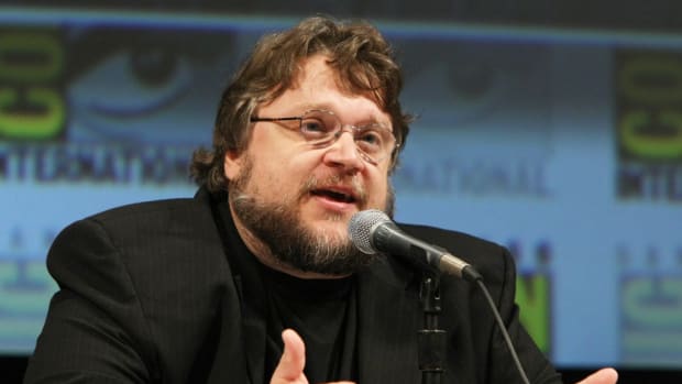 SAN DIEGO, CA - JULY 22: Guillermo Del Toro at the annoucement of the development of Disney's "Haunted Mansion" at 2010 Comic-Con on July 22, 2010 at the San Diego Convention Center in San Diego, California. (Photo by Eric Charbonneau/Le Studio/Wireimage)