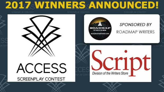 Congratulations to the winners of the 2017 Access Screenplay Contest, sponsored by Roadmap Writers, Final Draft and Script Magazine.