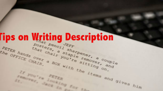 COLUMN D: Writing Description, Part 3 by Drew Yanno | Script Magazine #scriptchat #amwriting