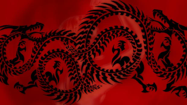 Red dragon based on the book, Inner Drives: Create Characters Using the 8 Centers of Motivation.