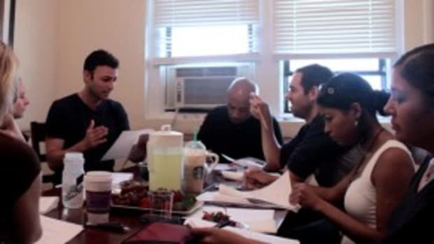 Thank you to the actors who helped me out at my "Deal Travis In" table read!