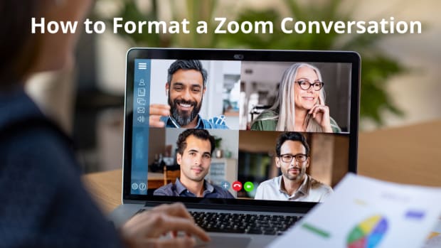 How to Format a Zoom Conversation