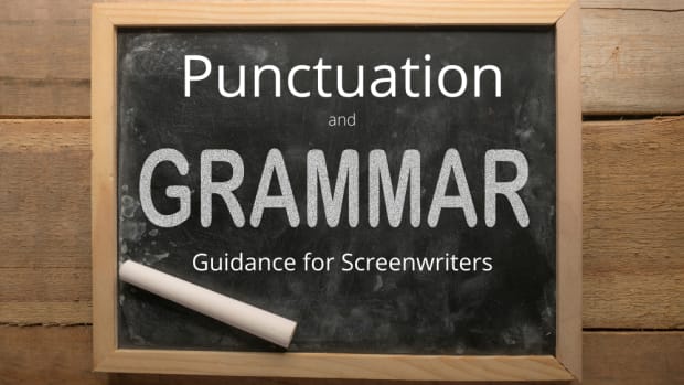 Punctuation Grammar Guidance for Screenwriters