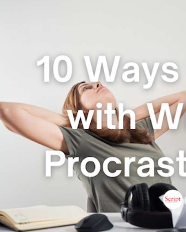 10 Ways to Deal with Writer's Procrastination