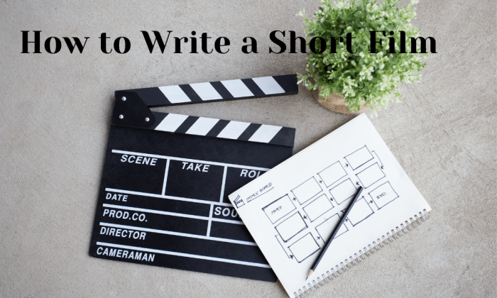 how to write short film essay