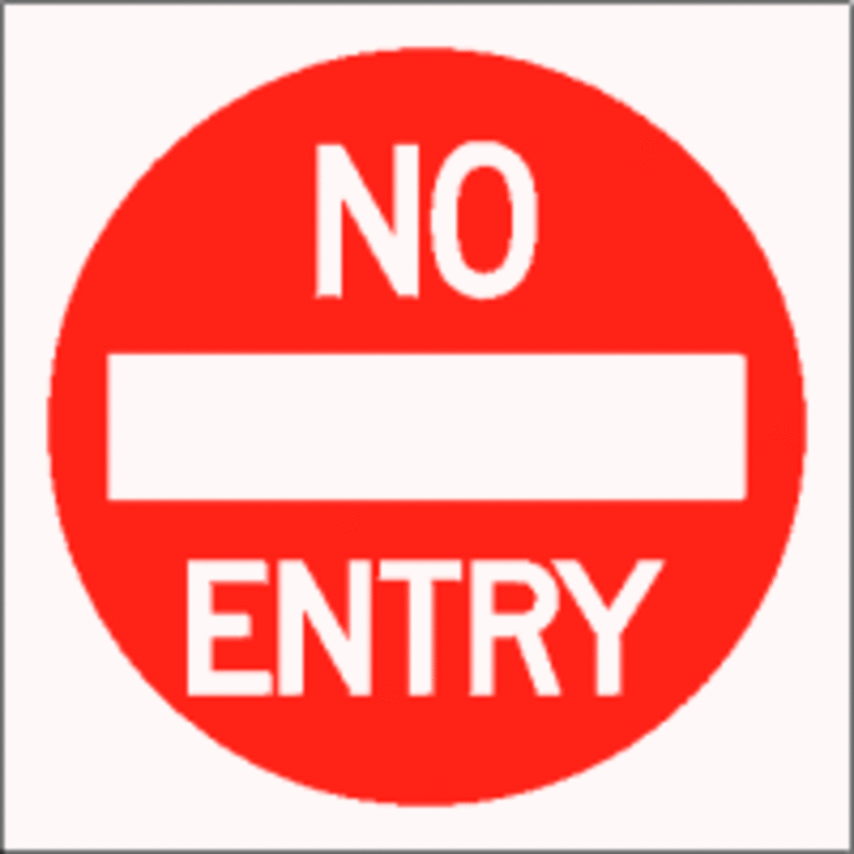 no-entry