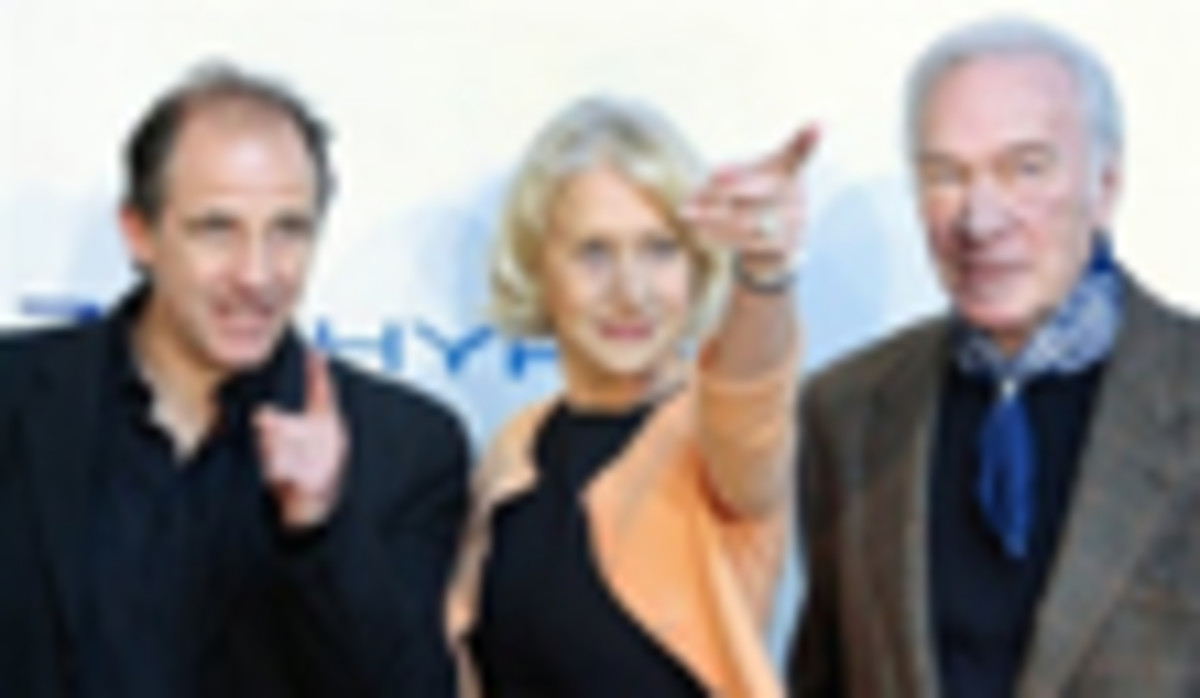 Director Michael Hoffman and actors Helen Mirren and Christopher Plummer