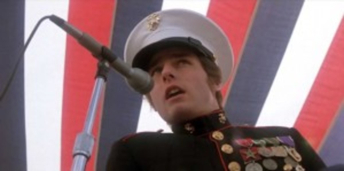 Ron Kovic goes to war with an ideology in Born on the Fourth of July.