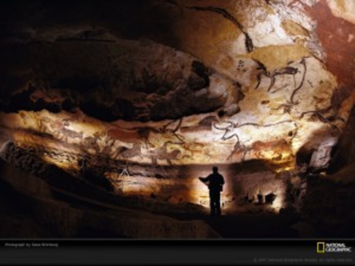 Lascaux cave walls