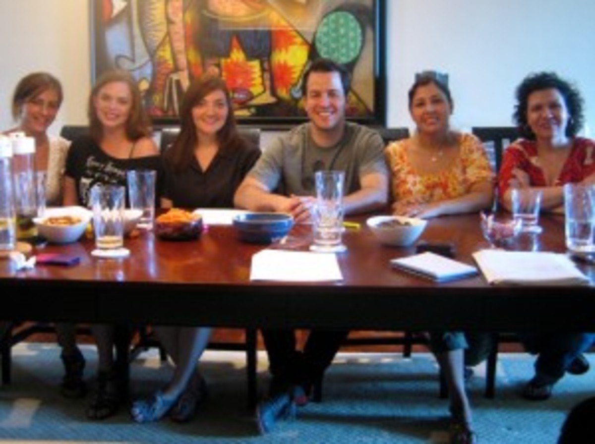 After our table read for "Vivienne Again"