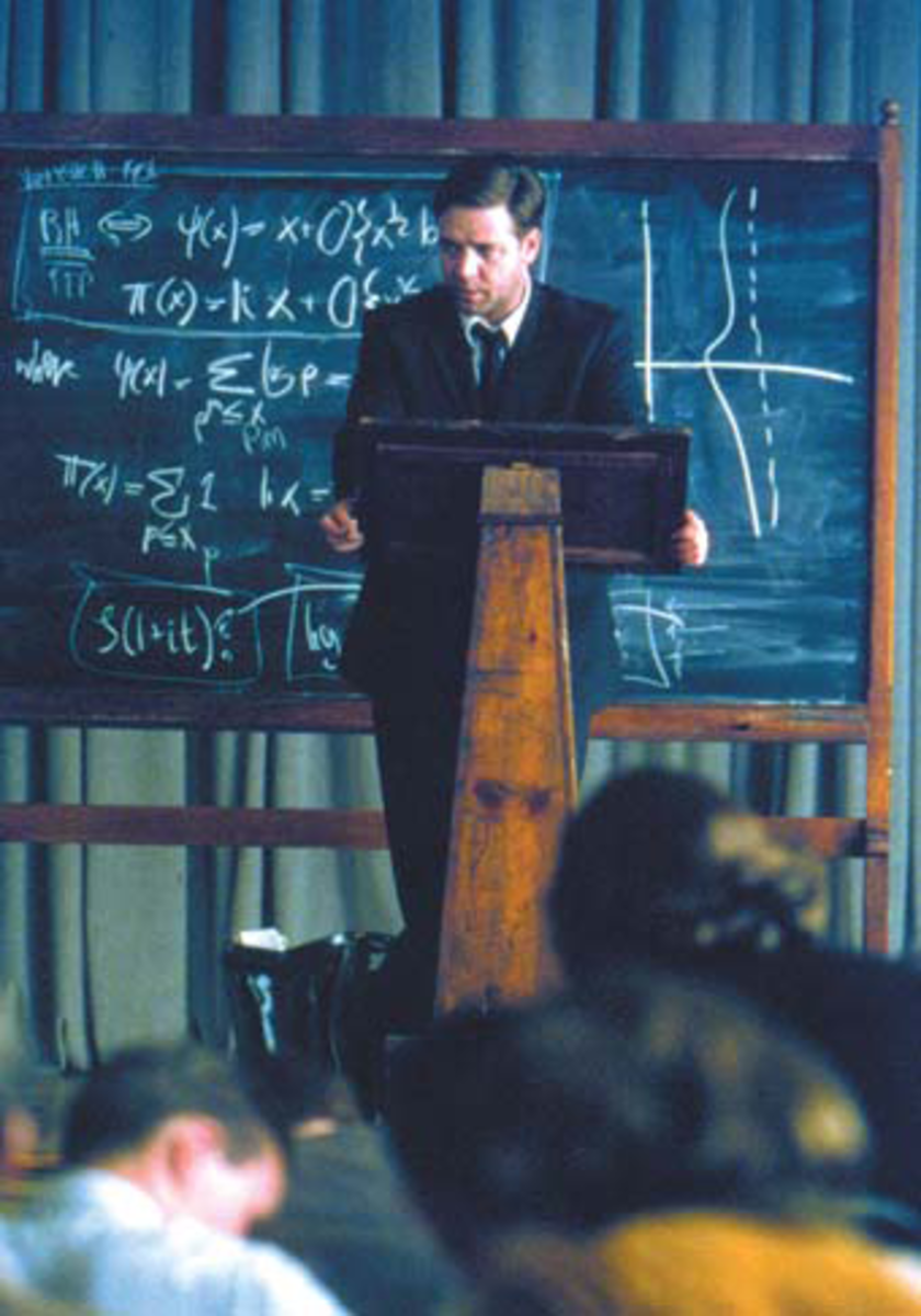  Russell Crowe stars as John Nash in A Beautiful Mind. All pictures courtesy of Eli Reed. 2001 Universal Studios. All rights reserved