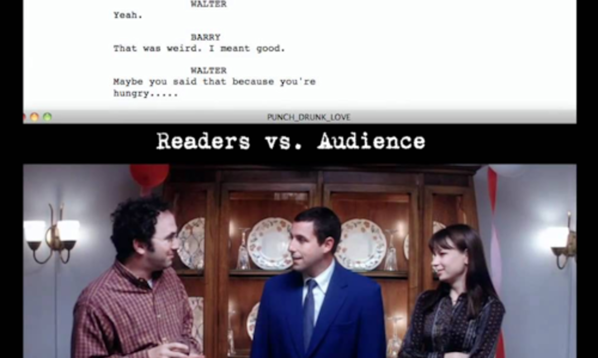 screenwriting readers vs. audience
