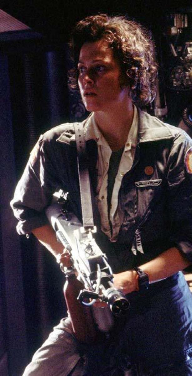  Sigourney Weaver in Alien