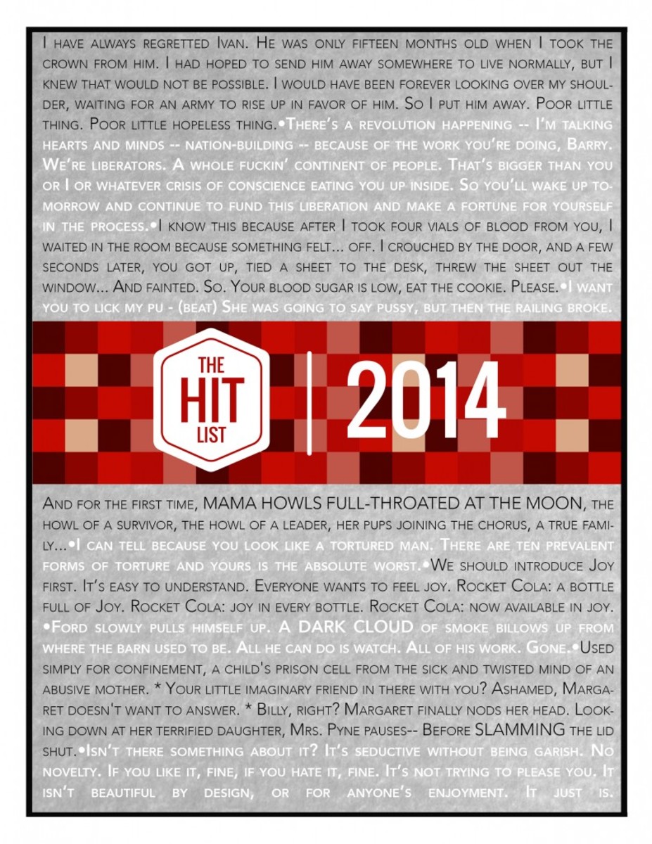 THE HIT LIST 2014 (cover)