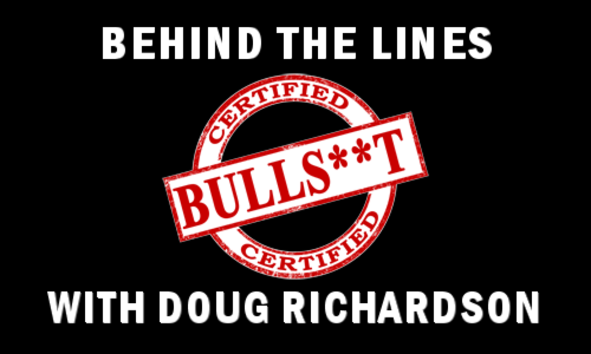 BEHIND THE LINES WITH DR: How Real is Your Bullshit? by Doug Richardson | Script Magazine