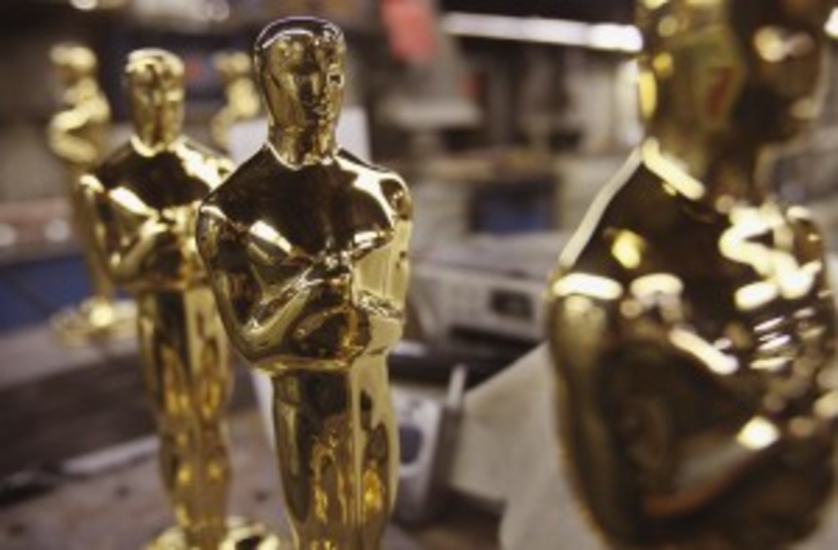 Ocsar Statues Are Made Ahead Of This Year's Academy Awards