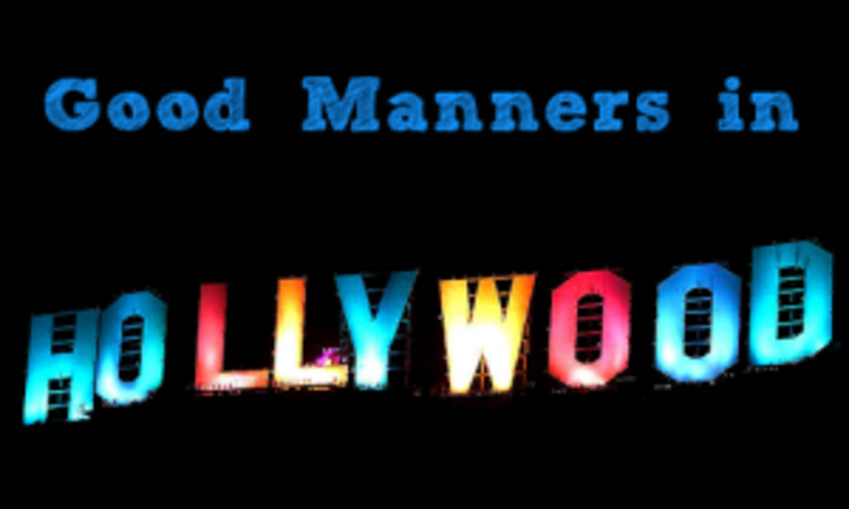 Good Manners in Hollywood
