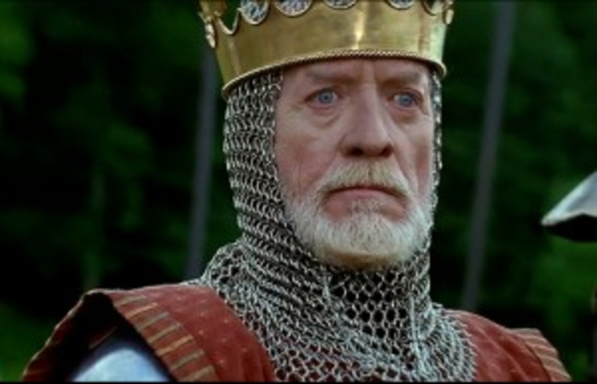 Longshanks, King Edward I, runs the gambit on attributes of a challenging villain.