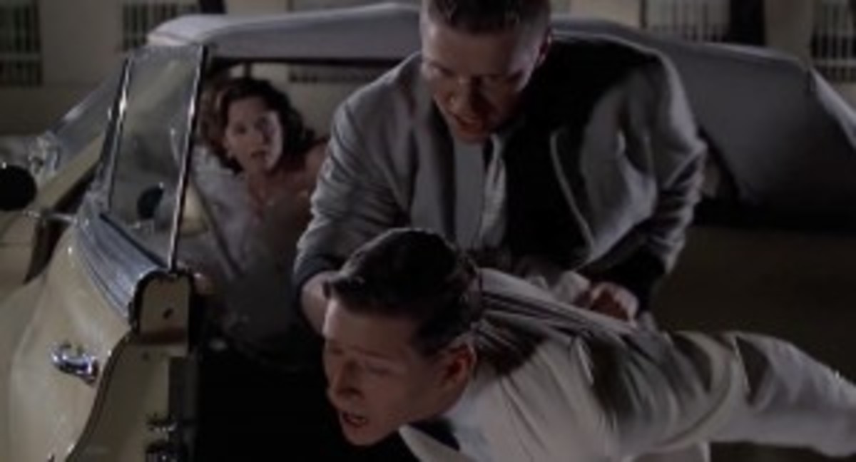Biff bullies George McFly in Back to the Future.