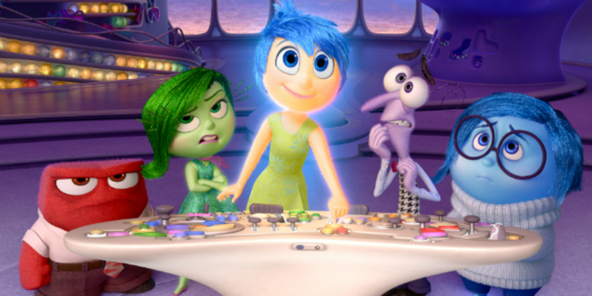 Joy is the main character of Inside Out, and for some reason the other emotions identify her as their leader.