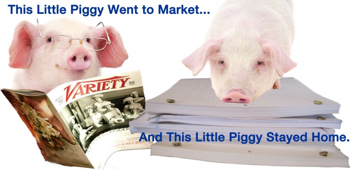 This lIttle Piggy Went To Market And This Little Piggy Stayed Home
