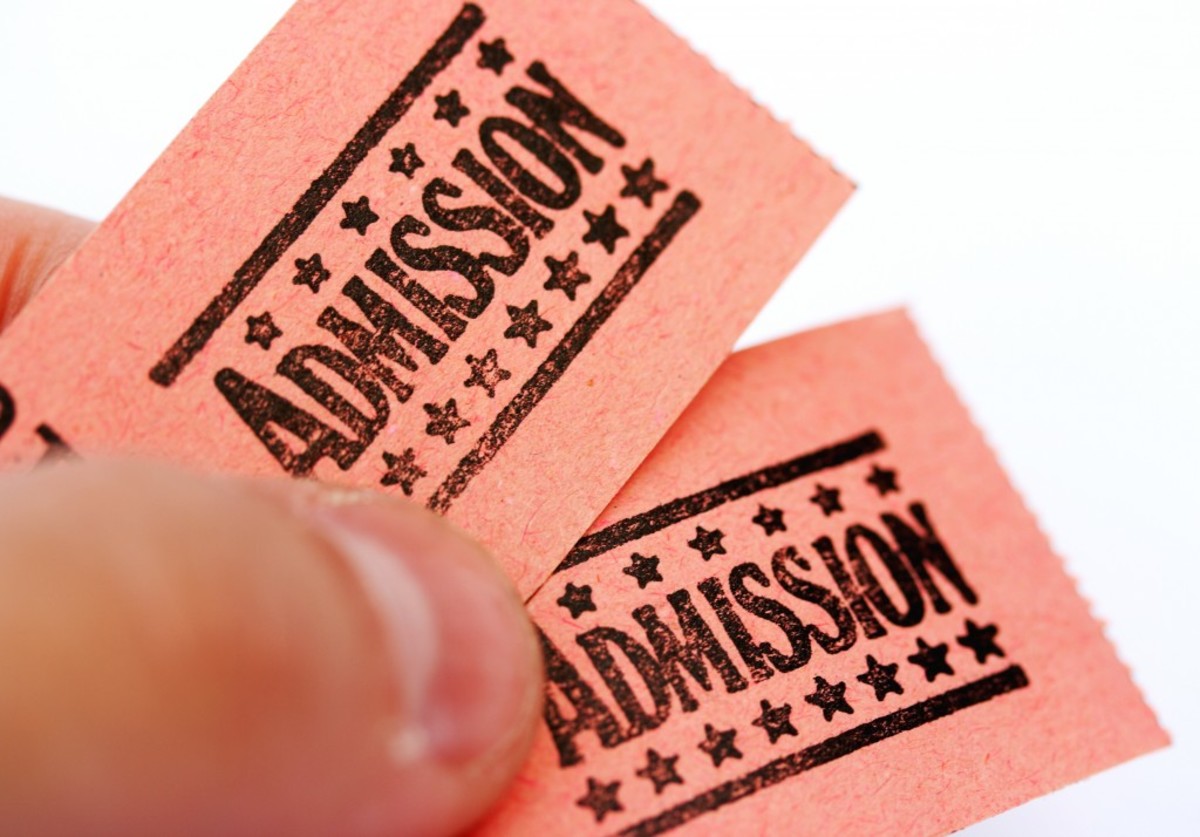Admission Tickets To Show Or Fair