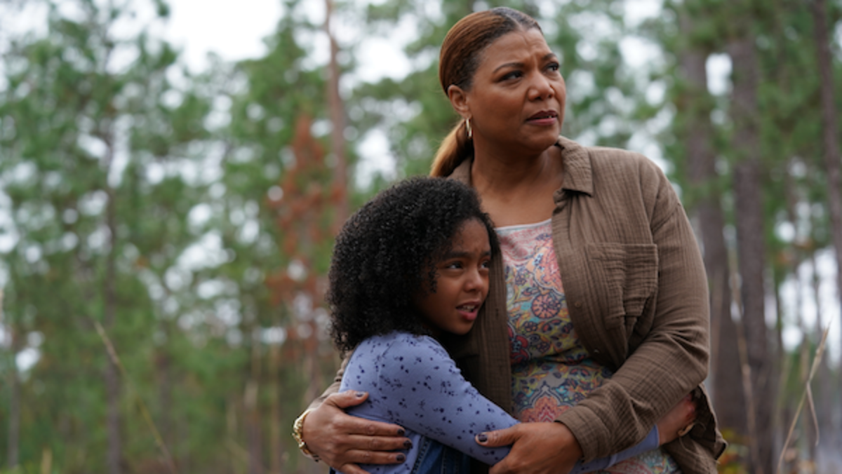 [L-R] Madalen Mills as Sistine Bailey and Queen Latifah as Willie May in the family/adventure film, THE TIGER RISING, a The Avenue release. Photo courtesy of The Avenue.
