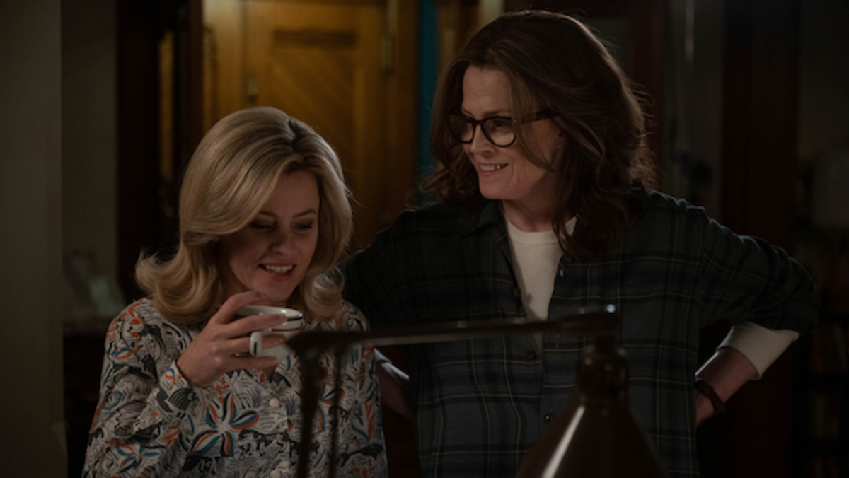 Elizabeth Banks and Sigourney Weaver appear in Call Jane by Phyllis Nagy, an official selection of the Premieres section at the 2022 Sundance Film Festival. Courtesy of Sundance Institute | photo by Wilson Webb.