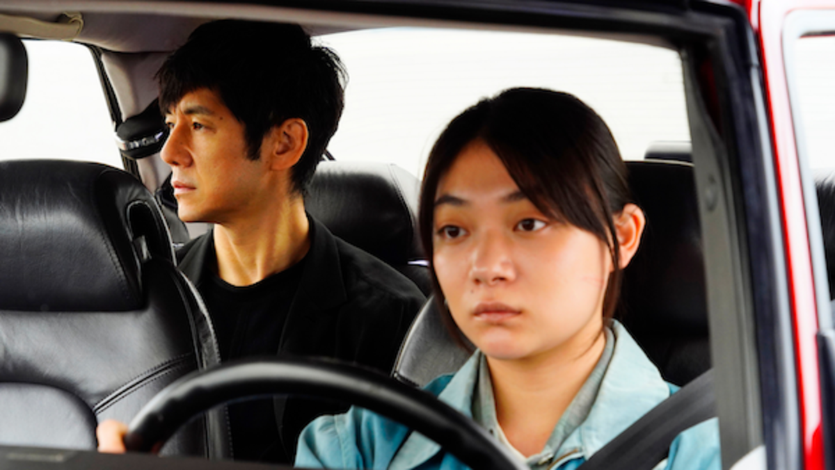 Hidetoshi Nishijima and Toko Miura in Drive My Car. Photo courtesy Janus Films.