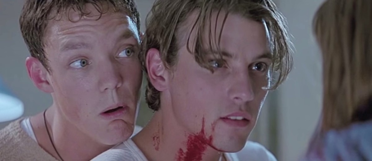Scream's (1996) Original Bad Boys Stu Macher (Matthew Lillard) & Billy Loomis (Skeet Ulrich). Dimension Films.