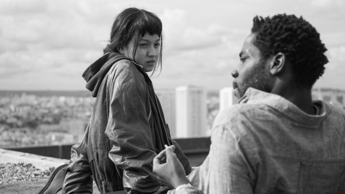 Lucie Zhang as “Émilie” and Makita Samba as “Camille” in Jacques Audiard’s PARIS 13TH DISTRICT. Courtesy of IFC Films. An IFC Films release.