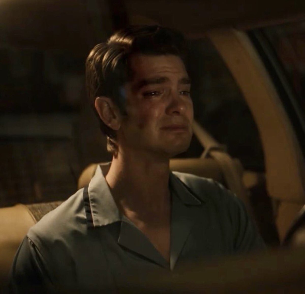Andrew Garfield as Detective Jeb Pyre in Under the Banner of Heaven. FX.