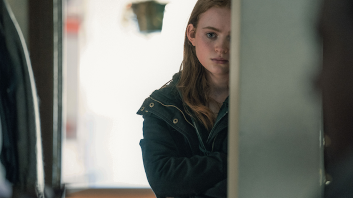 Sadie Sink as Ellie in The Whale. Courtesy A24.