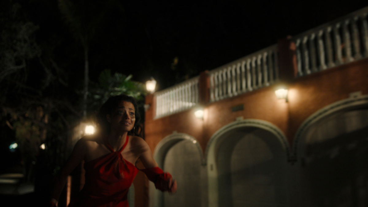 Ella Balinska as Cherie in Run Sweetheart Run. Photo courtesy Prime Video.