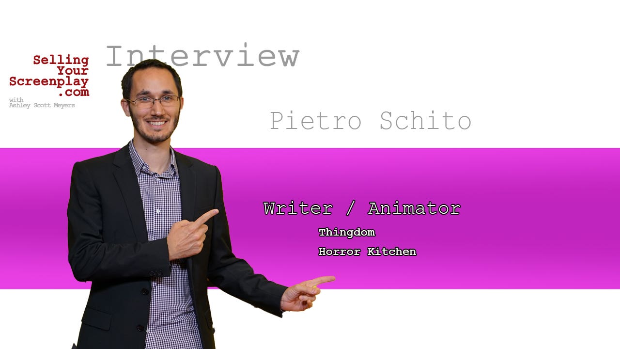 SELLING YOUR SCREENPLAY: Ep. 534 – Disney, James Cameron and Animation with Pietro Schito