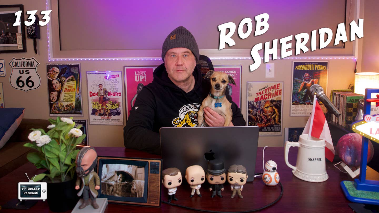 TV Writer Podcast 133 – Comedy Writer Rob Sheridan