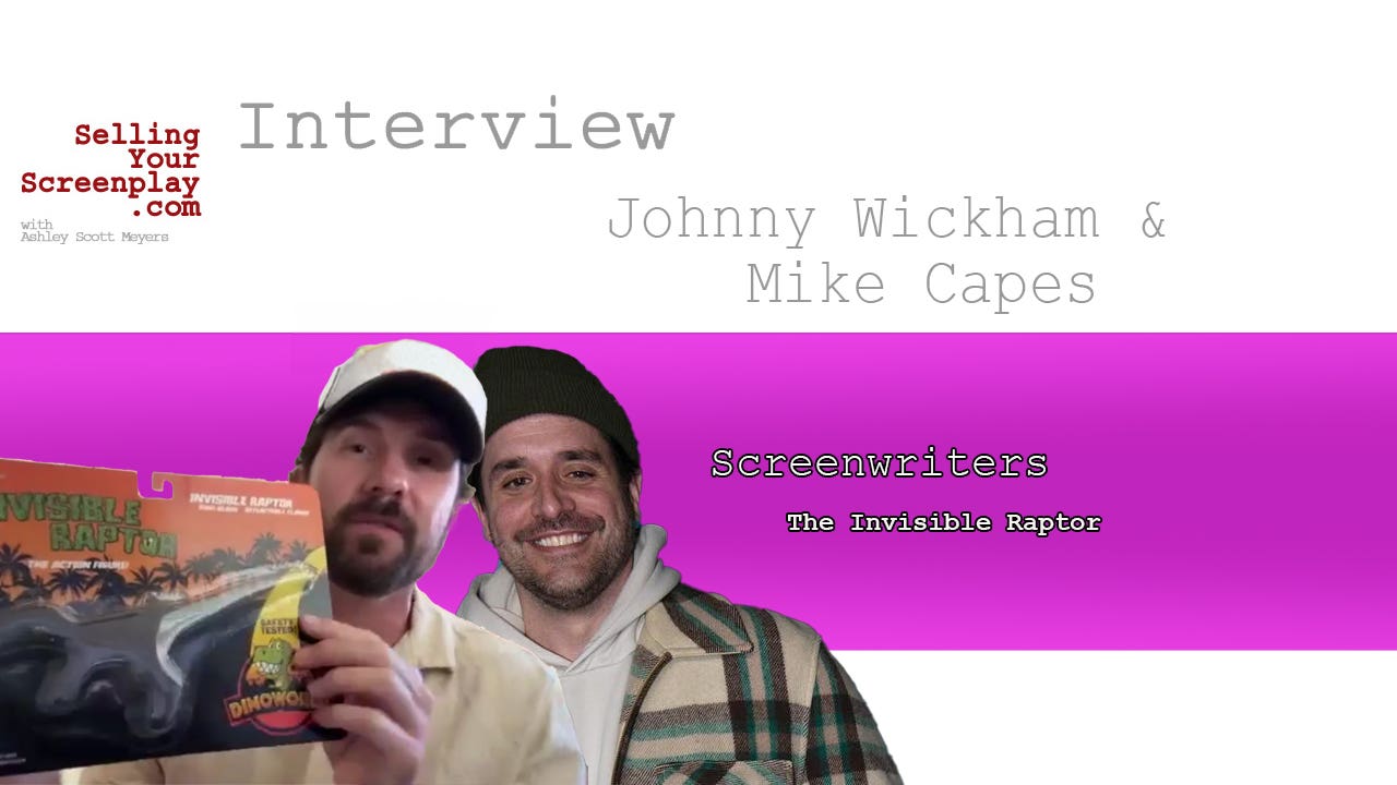 SELLING YOUR SCREENPLAY: Ep 529 – Writing a Cult Classic Horror Comedy with Johnny Wickham and Mike Capes